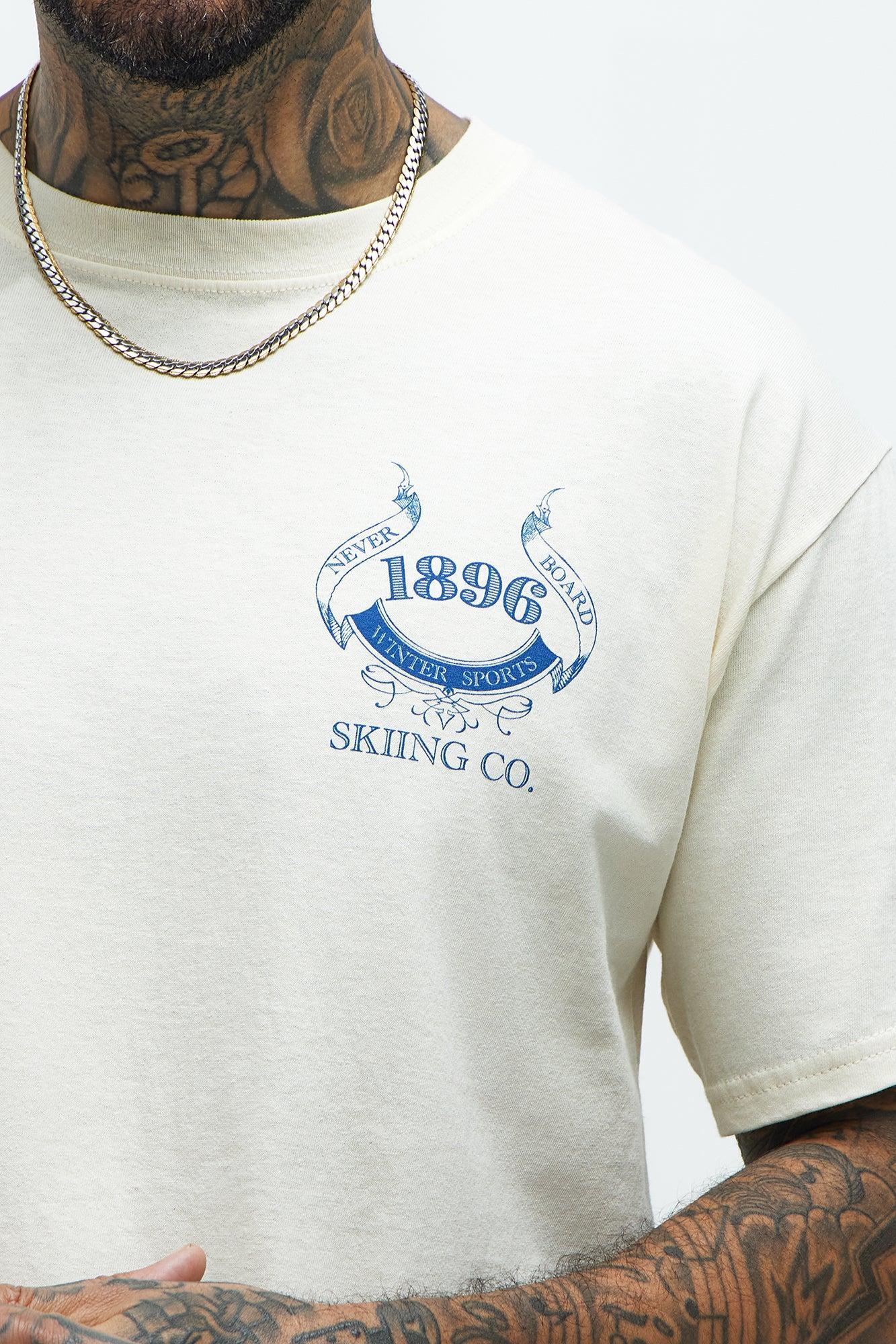 Switzerland Skiing Company Short Sleeve Tee - Natural/Combo Product Image