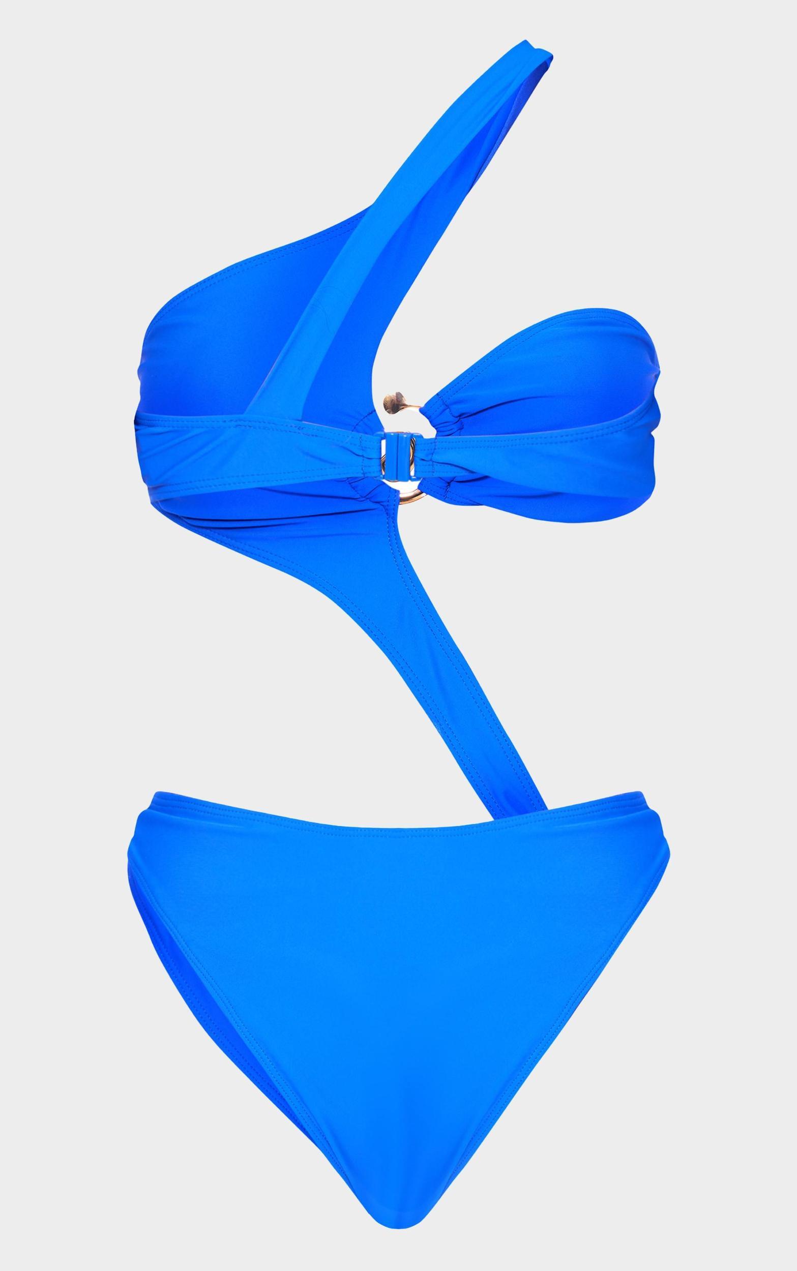 Cobalt Cut Out Swirl Trim Swimsuit Product Image