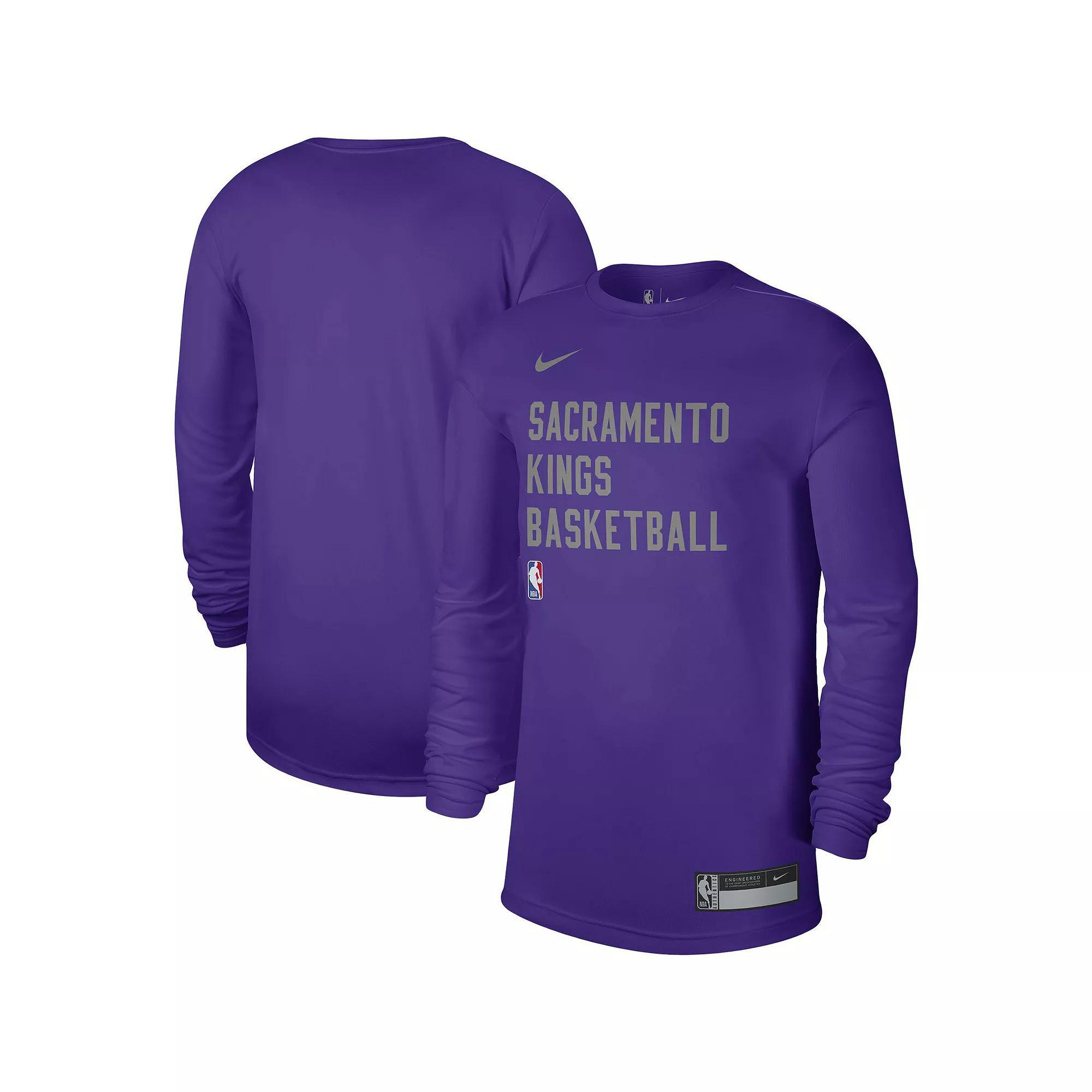 Unisex Nike Heather Gray Phoenix Suns 2023/24 Legend On-Court Practice Long Sleeve T-Shirt, Men's,  Product Image