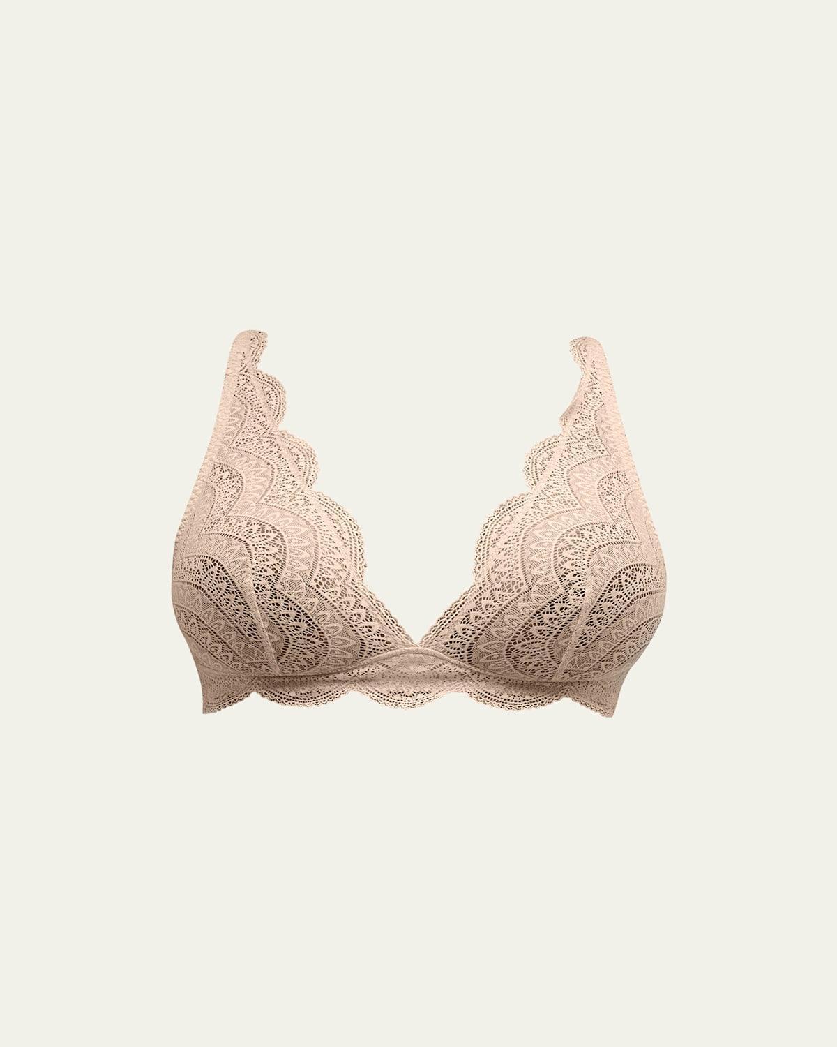 Karma Wireless Lace Triangle Bra Product Image