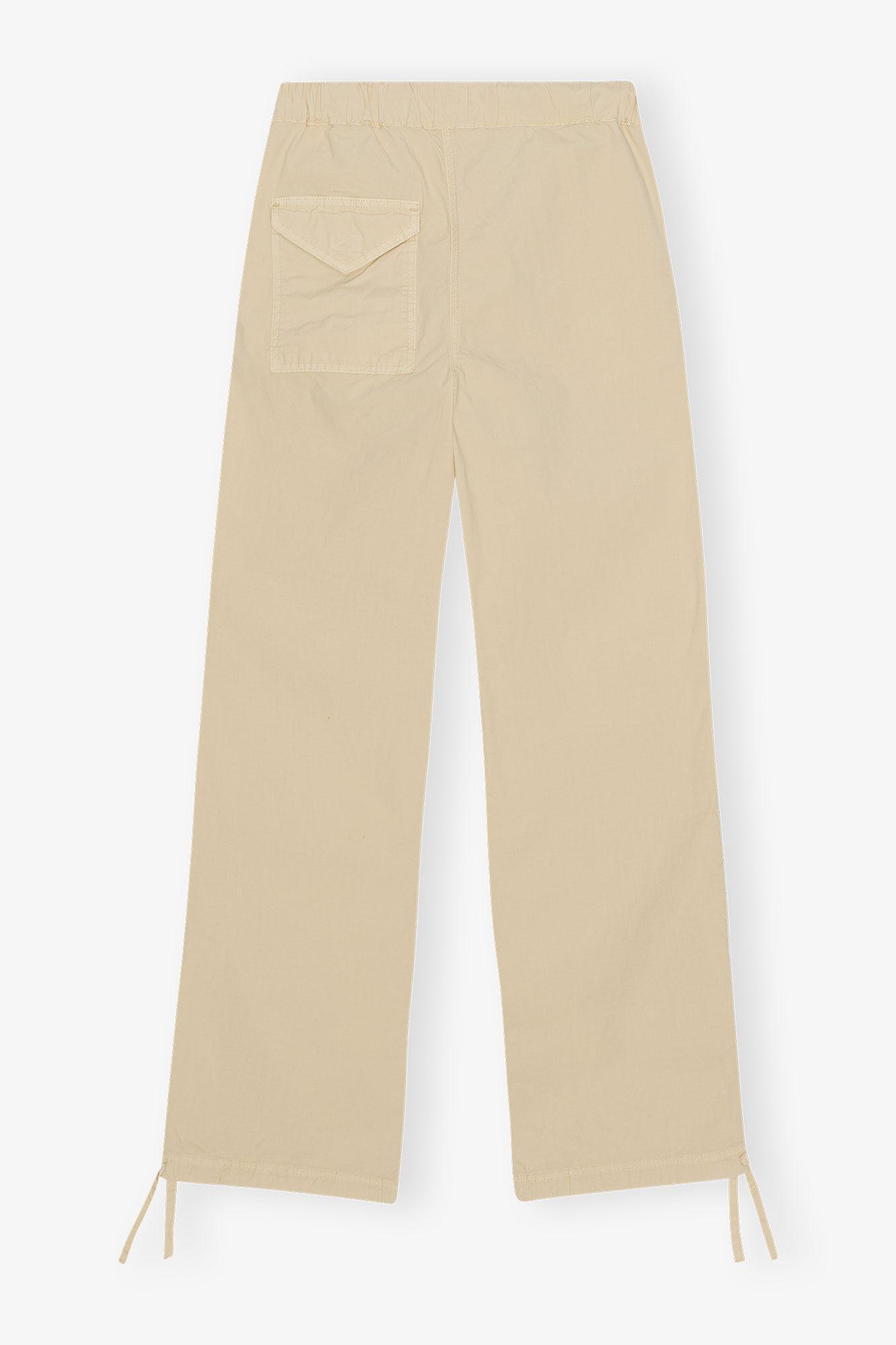 Washed Cotton Canvas Draw String Pants Product Image