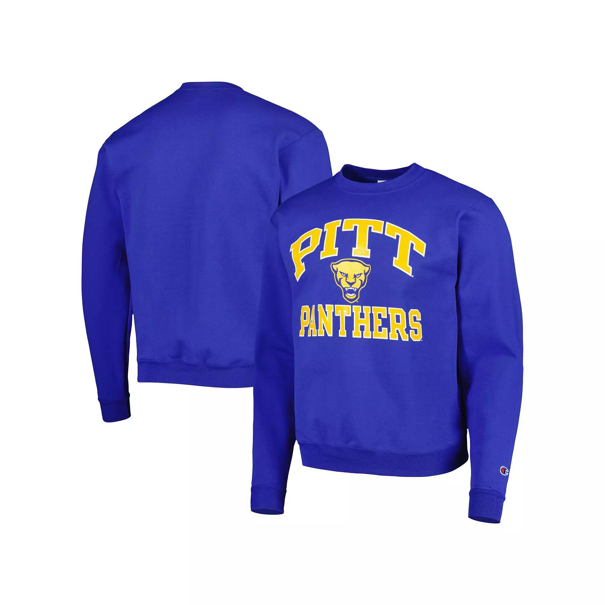 Men's Champion Royal Pitt Panthers High Motor Pullover Sweatshirt, Size: XL, Blue Product Image
