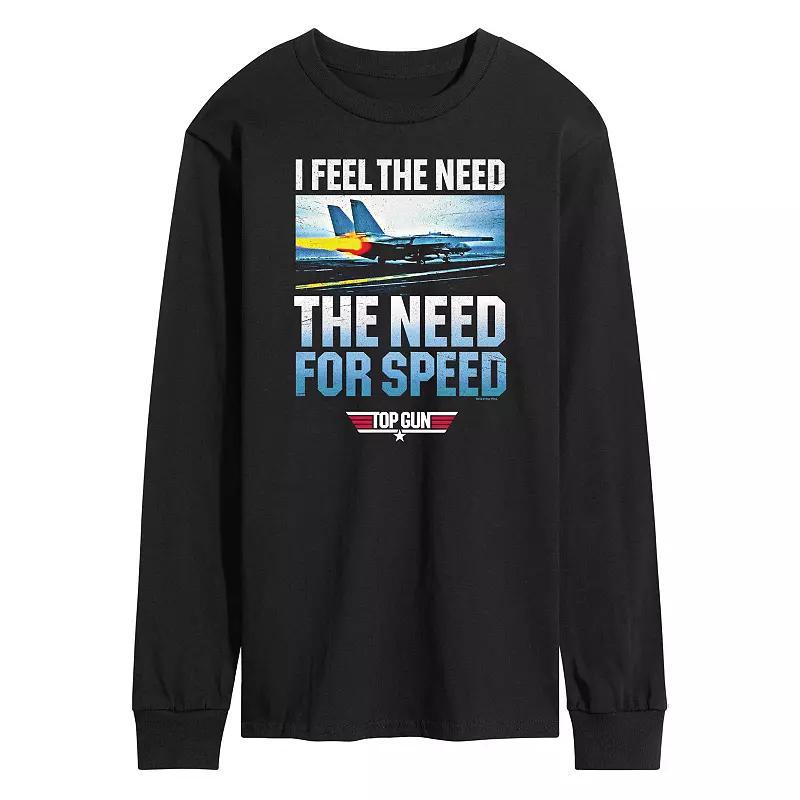 Men's Top Gun Need For Speed Long Sleeve Tee,  Product Image