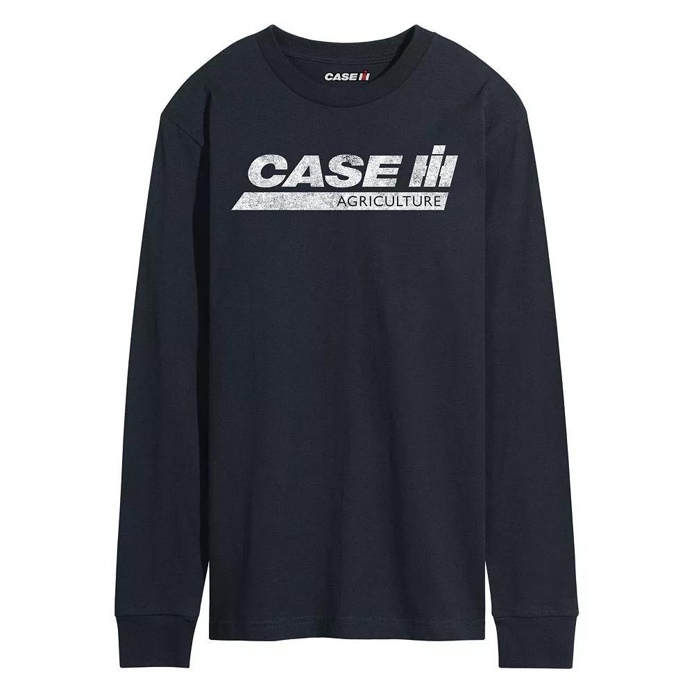 Men's Case IH Logo Distressed Long Sleeve,  Product Image