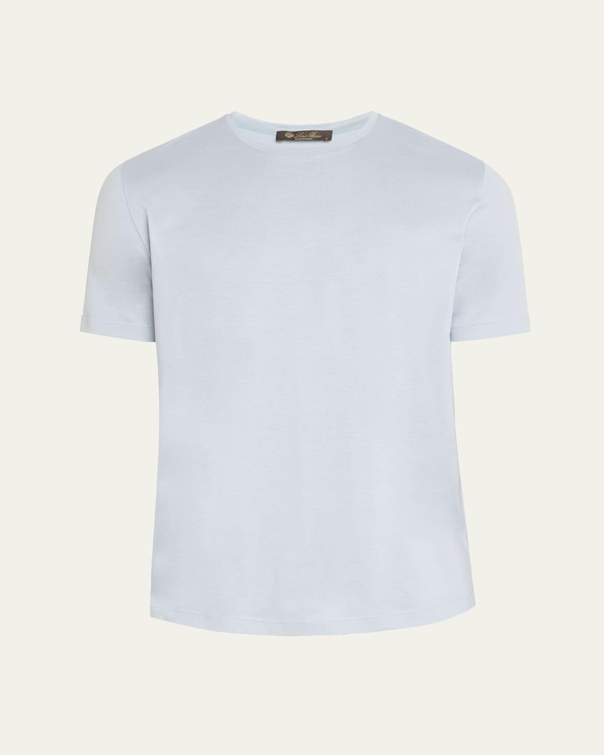 Mens Silk Cotton Jersey T-Shirt Product Image