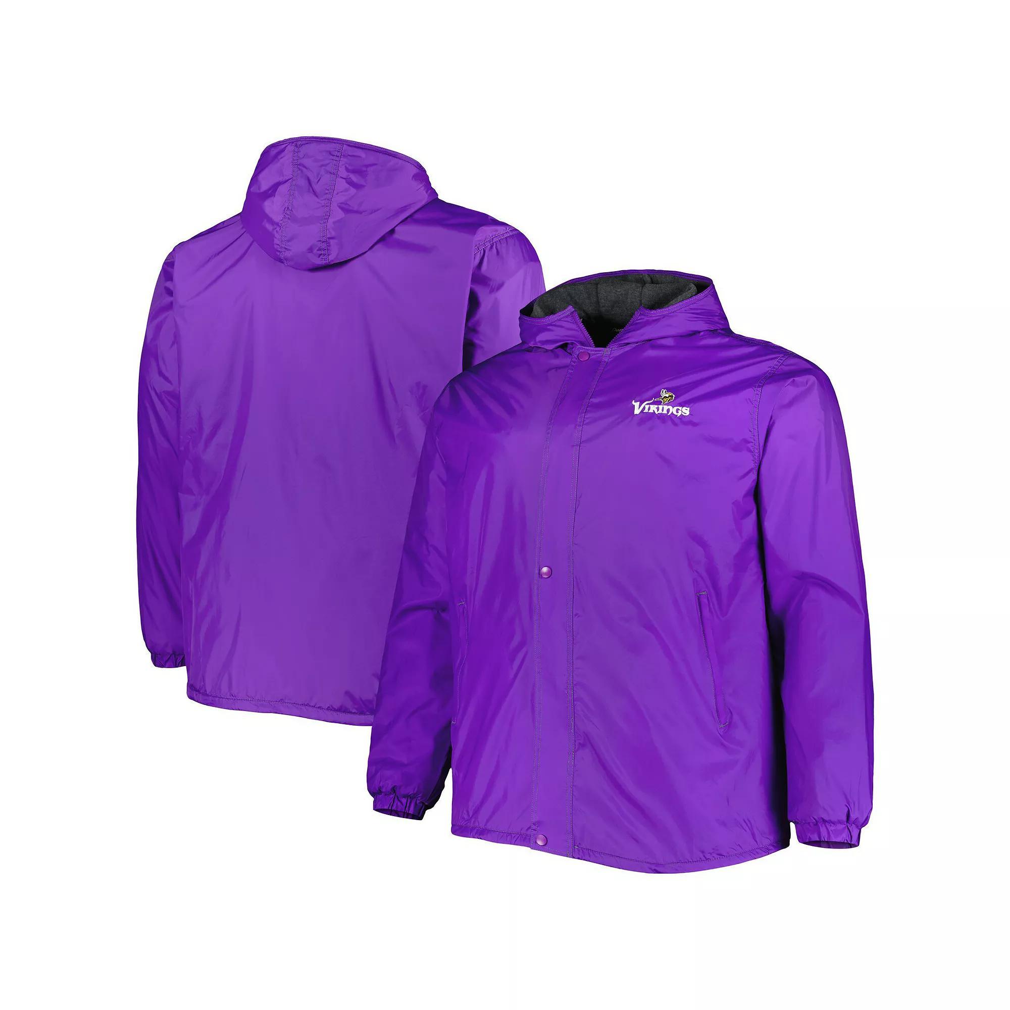 Men's Dunbrooke Purple Minnesota Vikings Big & Tall Legacy Stadium Full-Zip Jacket,  Product Image