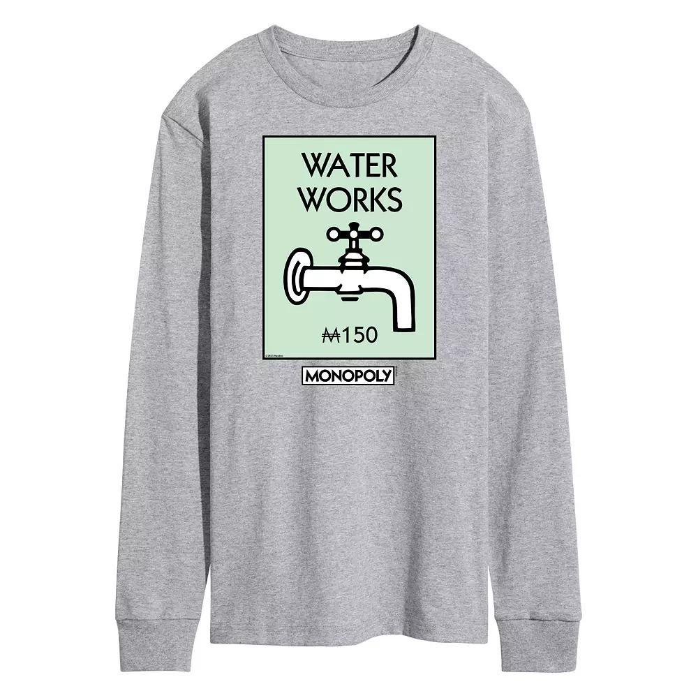 Men's Monopoly Waterworks Long Sleeve Graphic Tee,  Product Image