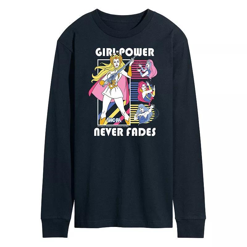 Men's SheRa Girl Power Never Fades Graphic Tee, Size: Small, Black Product Image