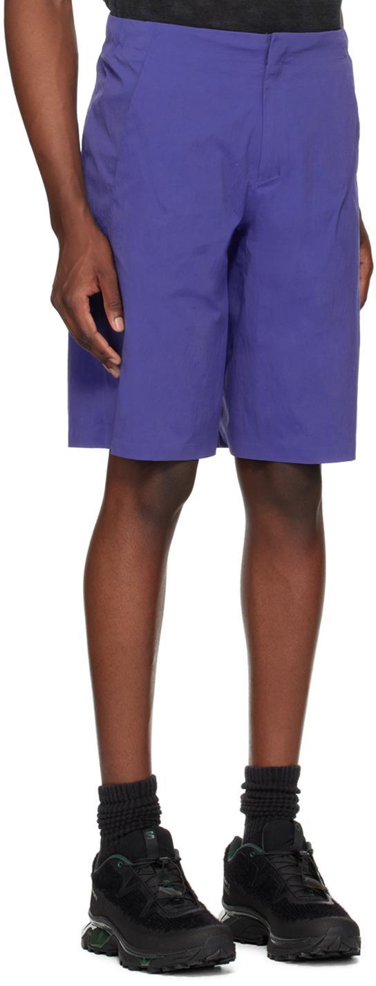 VEILANCE Purple Spere Lt Shorts In Tidal Product Image