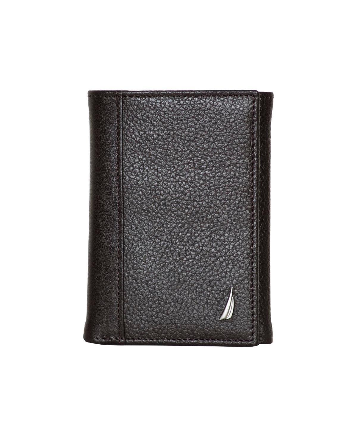 Nautica Mens Trifold Leather Wallet Product Image