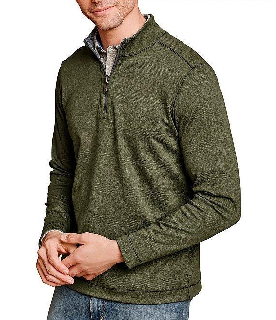 Johnston & Murphy XC4 Performance Stretch Reversible Quarter-Zip Pullover Product Image