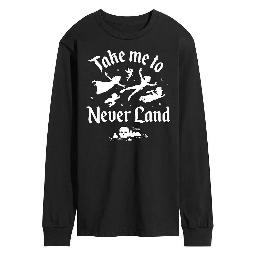 Disney's Peter Pan Men's Never Land Long Sleeve,  Product Image