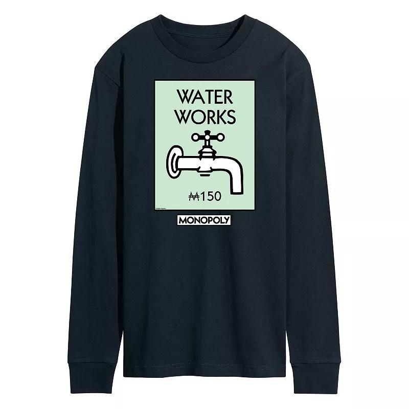 Men's Monopoly Waterworks Long Sleeve Graphic Tee,  Product Image