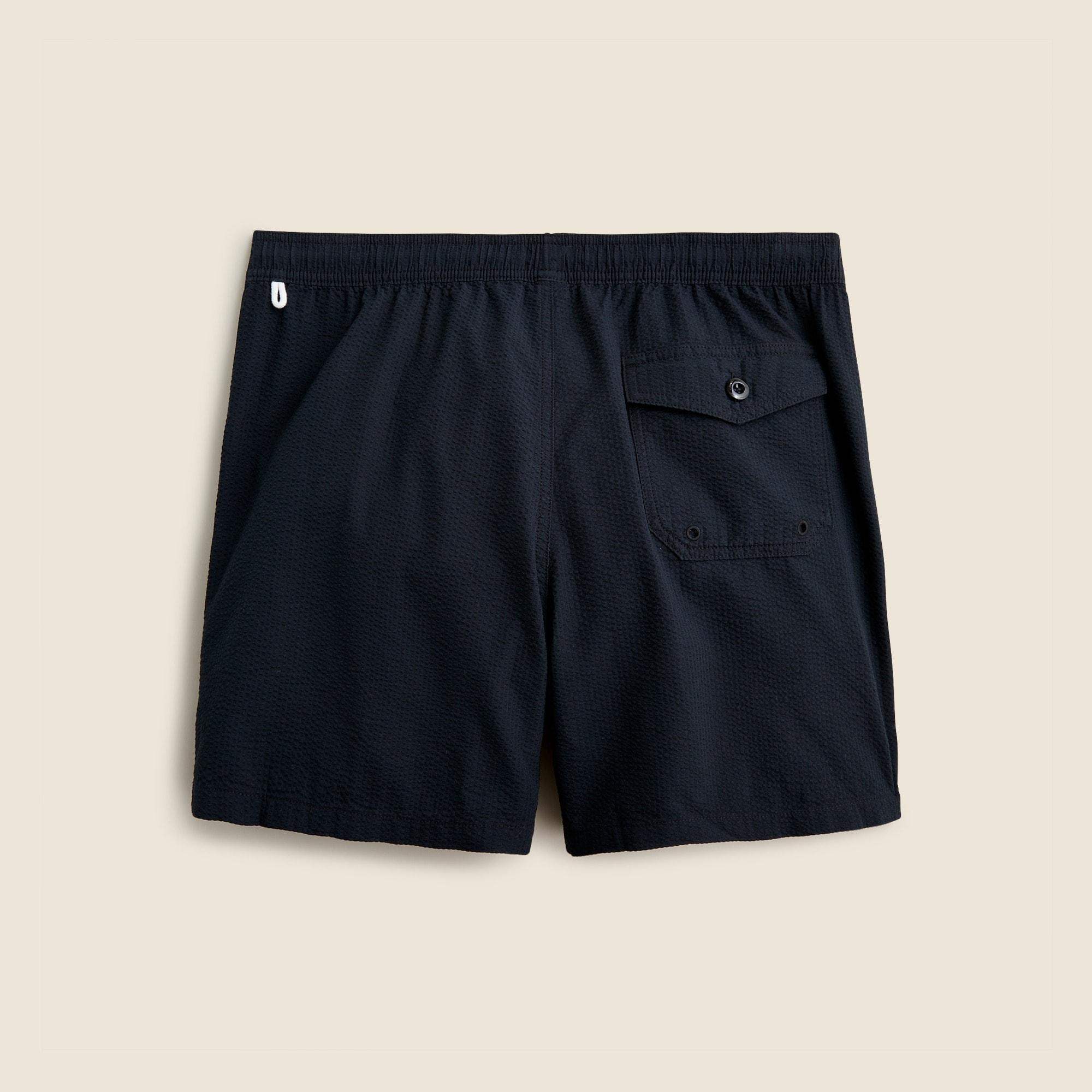 6'' stretch swim trunk in seersucker Product Image