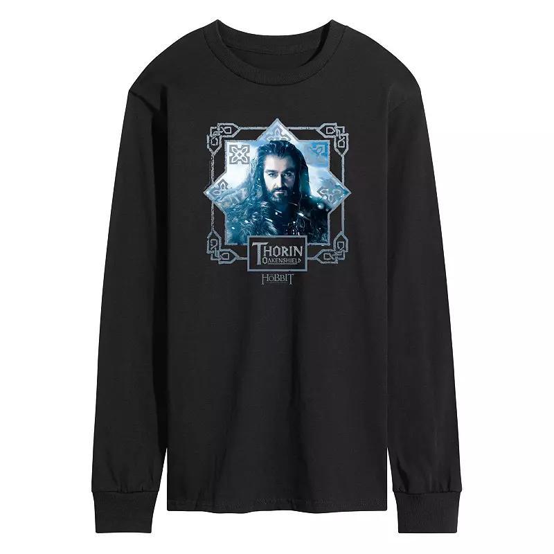 Men's The Hobbit Dwalin Thorin Sleeve Graphic Tee, Size: Small, Black Product Image