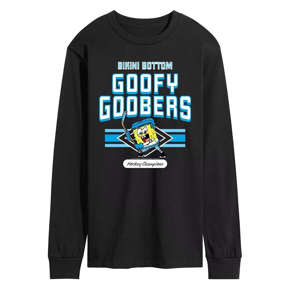 Men's Candy Cane Twisted Long Sleeve Tee,  Product Image