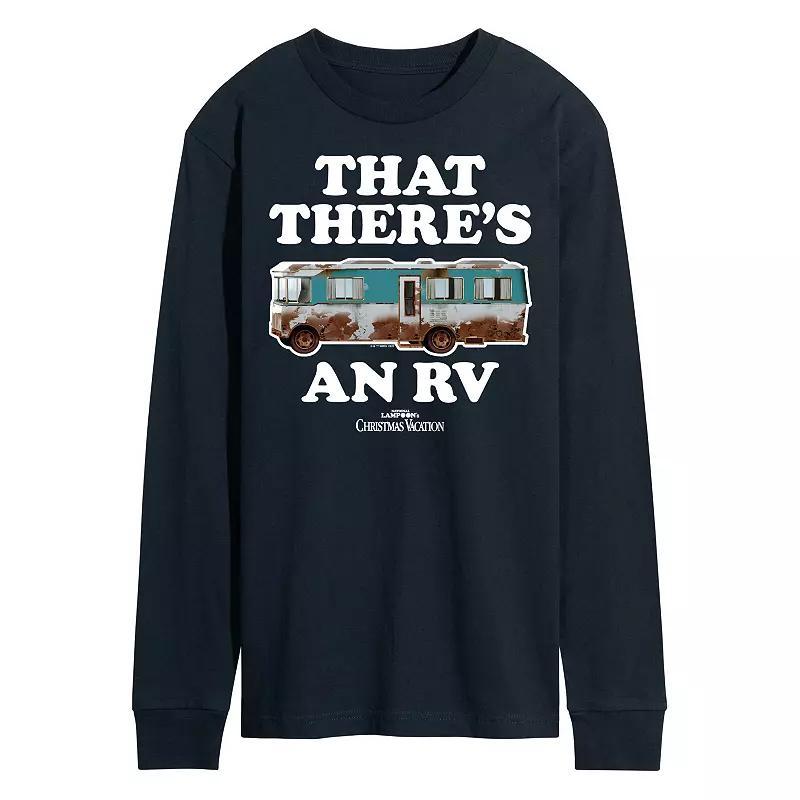 Mens National Lampoons Christmas Vacation RV Long Sleeve Graphic Tee Product Image