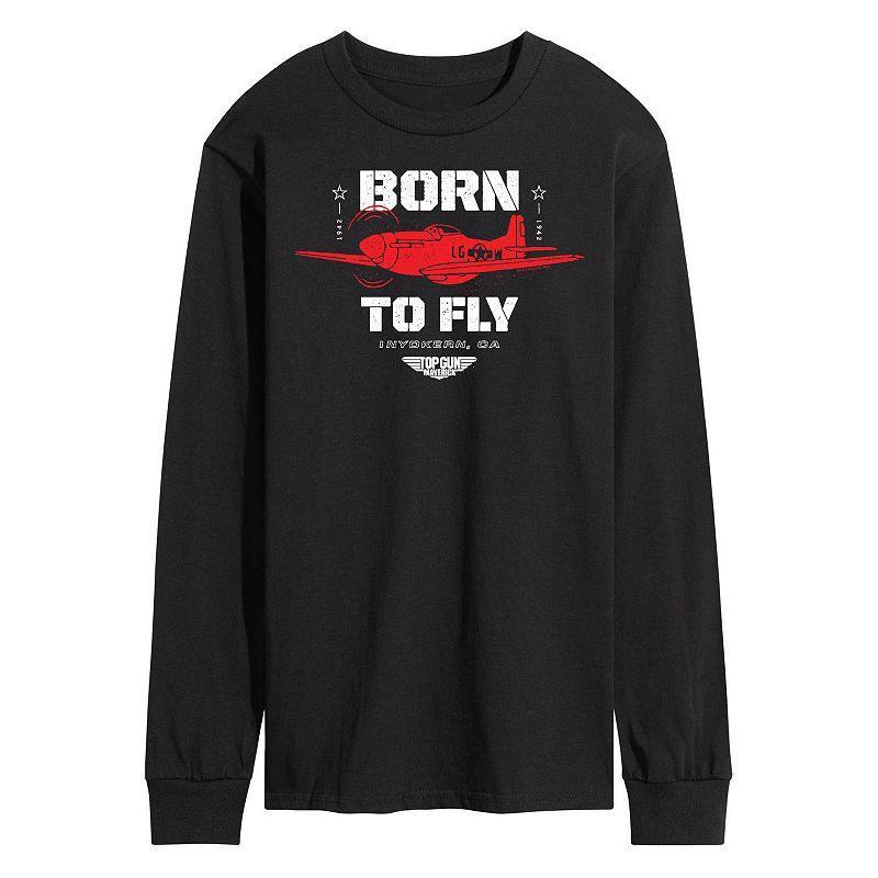 Mens Miller Genuine Draft Long Sleeve Graphic Tee Product Image