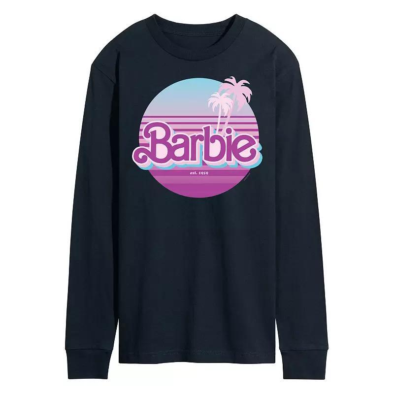 Men's Barbie Dream Summer Retro Sunset Long Sleeve,  Product Image