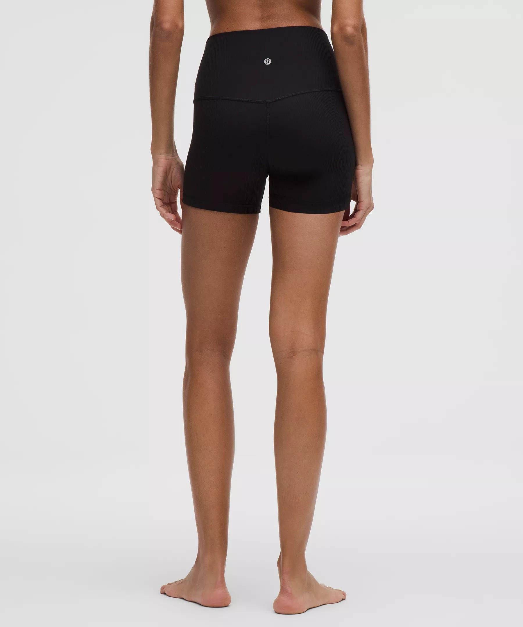 lululemon Align™ High-Rise Ribbed Short 4" Product Image