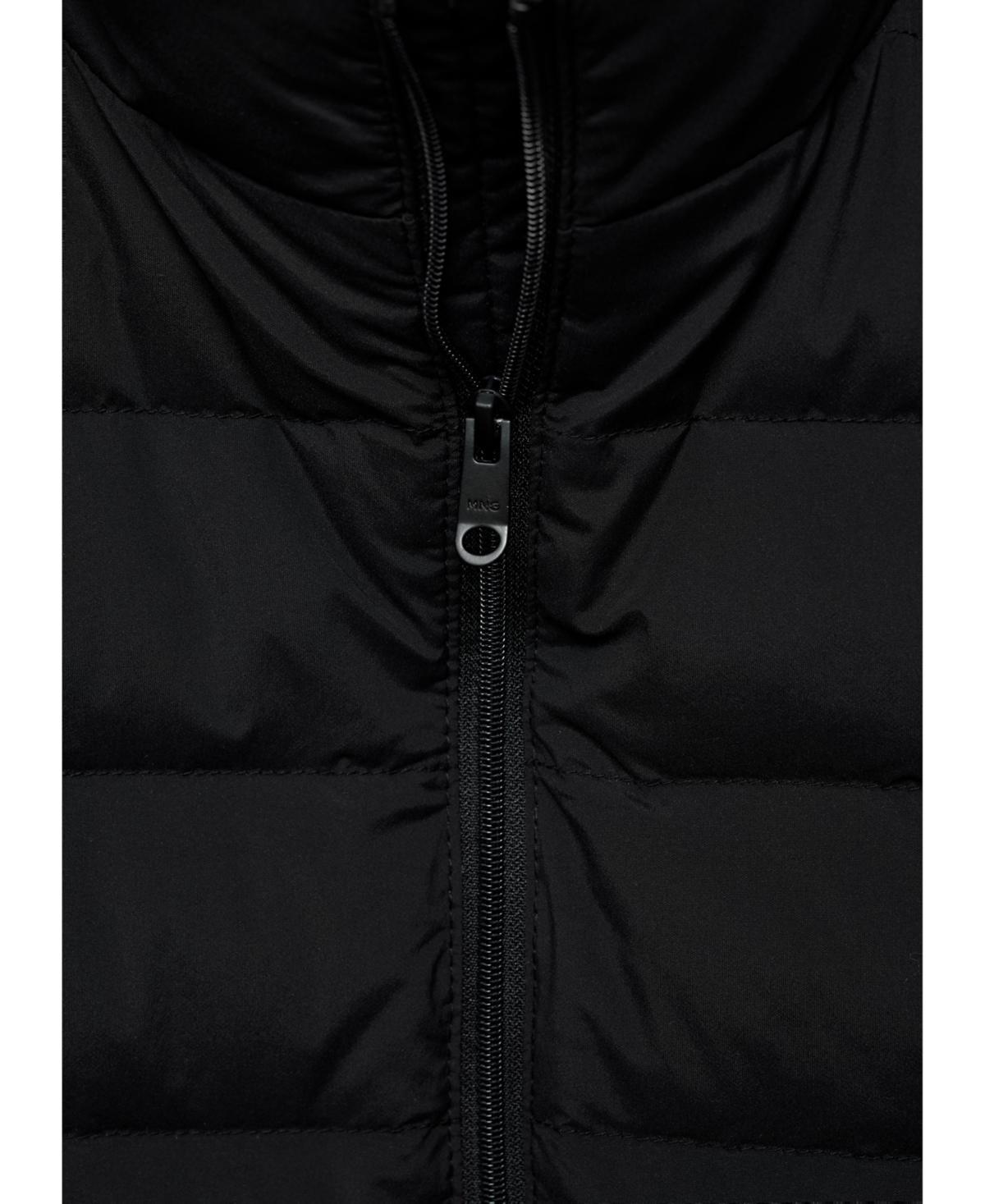 Mango Mens Water-Repellent Quilted Vest Product Image