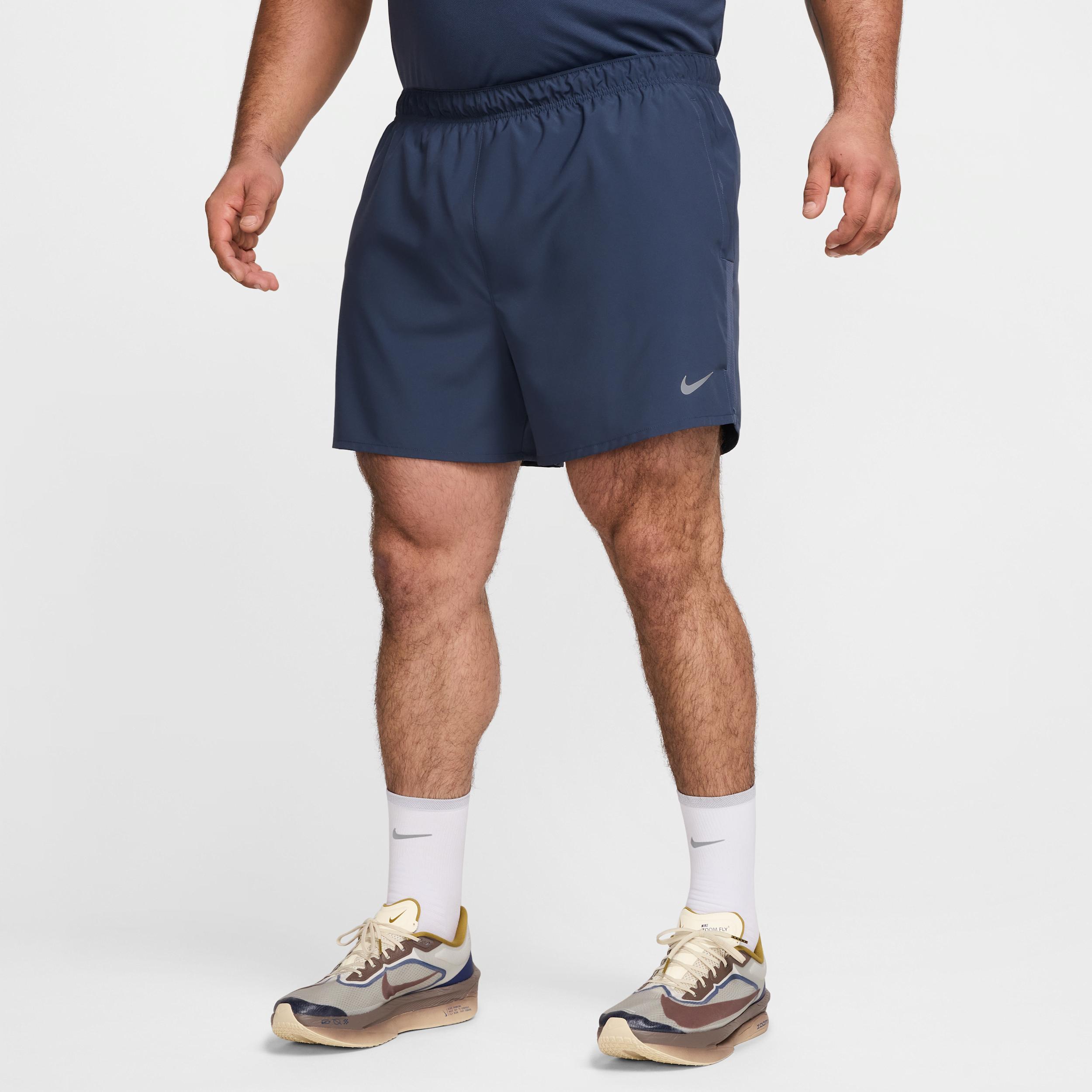 Nike Mens Challenger Dri-FIT 5 Brief-Lined Running Shorts | DV9363-437 Product Image
