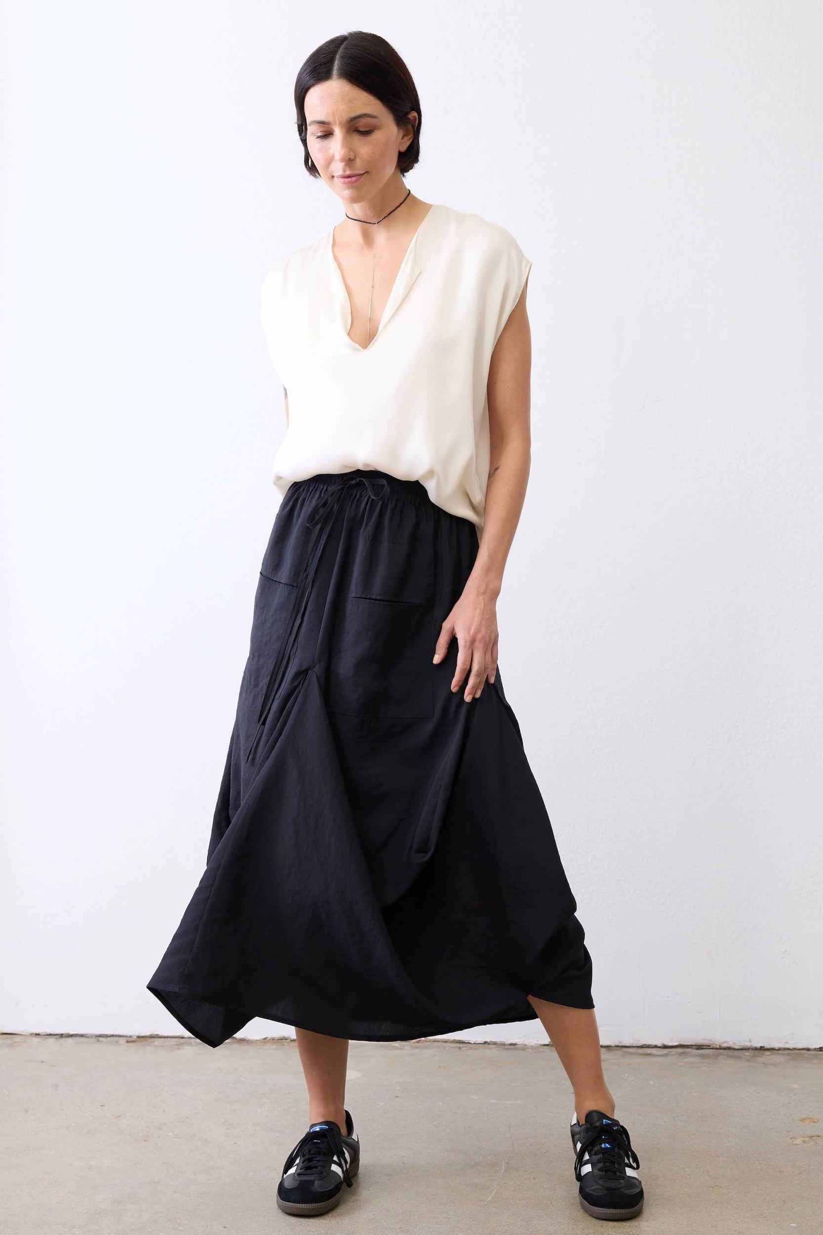 The Light Poplin Go-To Skirt Product Image