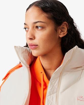 Short Oversized Hooded Puffed Jacket Product Image