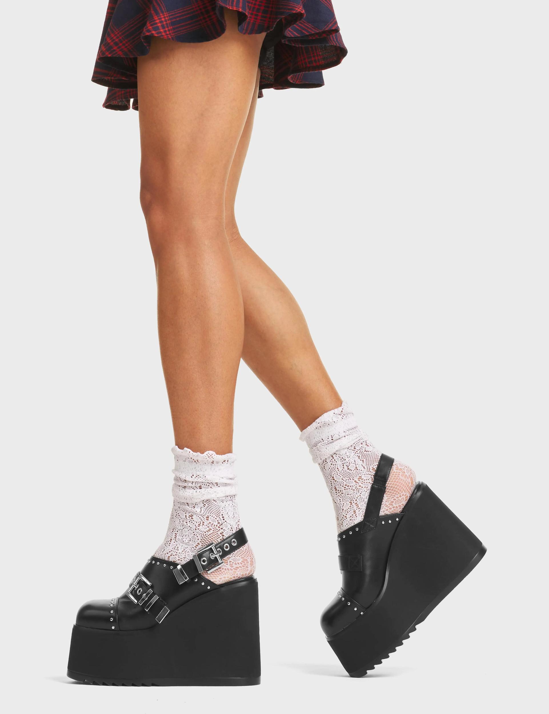 No Shadow Chunky Platform Shoes Product Image