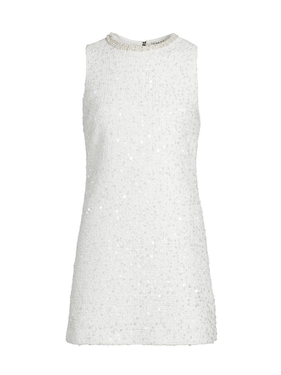 Womens Coley Embellished Slim-Fit Minidress Product Image