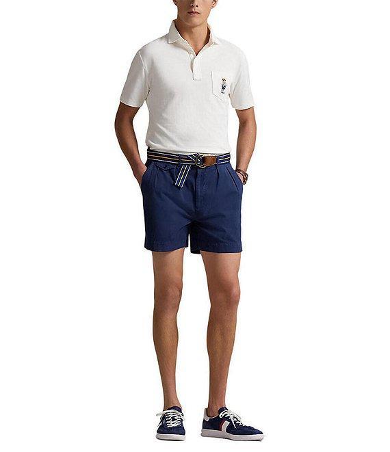 Polo Ralph Lauren Custom Slim Fit Polo Bear Mesh Short Sleeve Polo Shirt Product Image