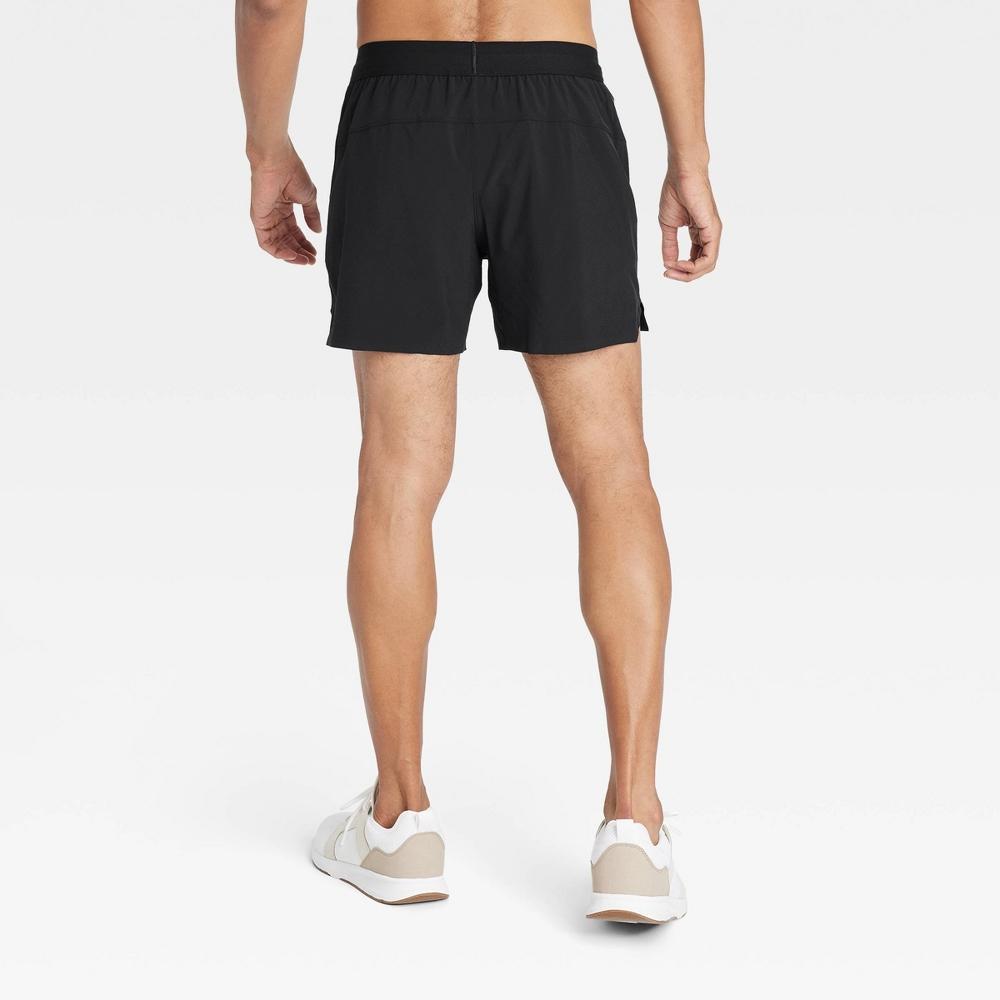 Mens Run Shorts 5 - All In Motion Black Onyx L Product Image