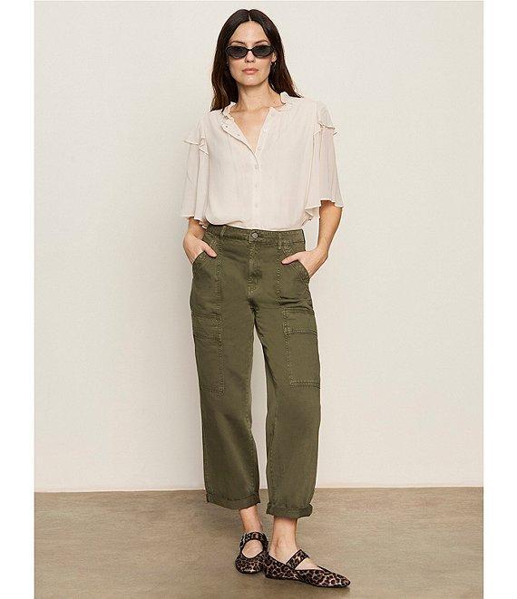 Sanctuary Boyfriend Utility High Rise Barrel Leg Pants Product Image