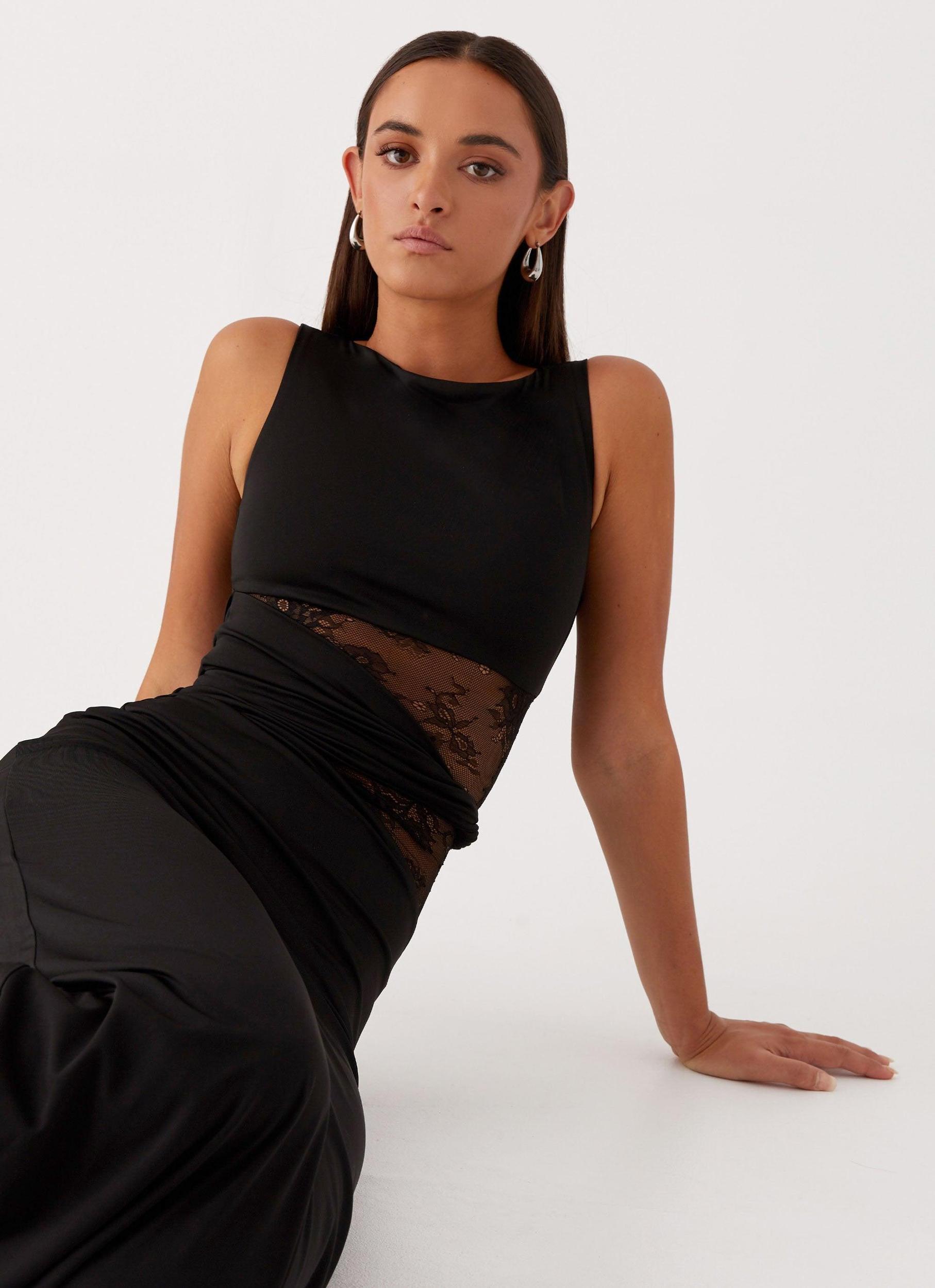 Karma Maxi Dress - Black Product Image
