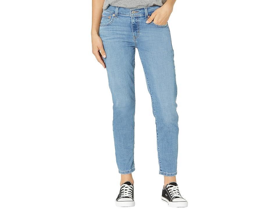 Womens Levis Boyfriend Jeans Blue Layer Product Image