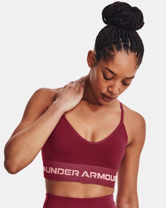 Women's UA Seamless Low Long Sports Bra Product Image