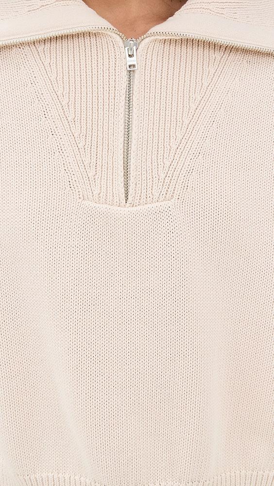Closed Cropped Troyer Pullover | Shopbop Product Image
