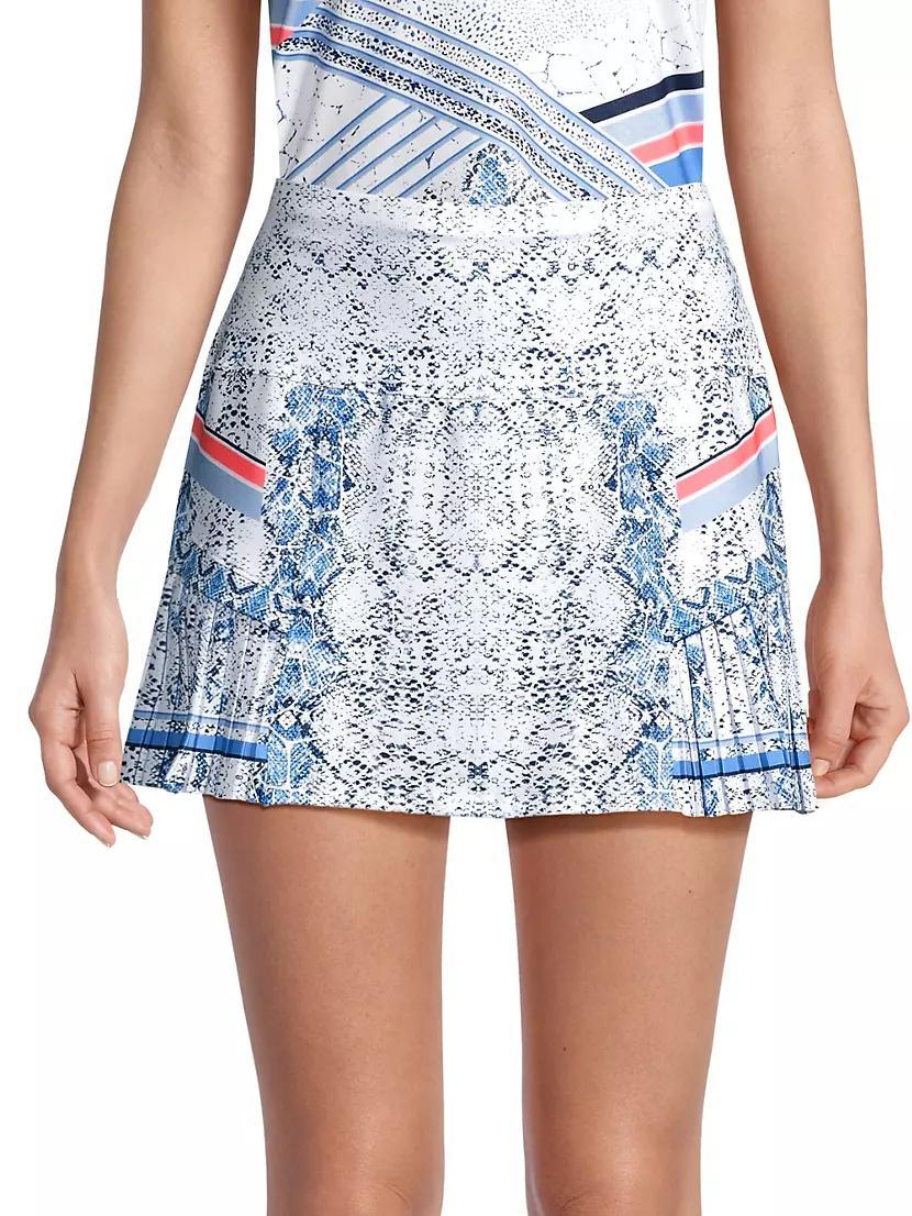 Snake Rattle N' Roll Print Jersey Wrap Skort Product Image