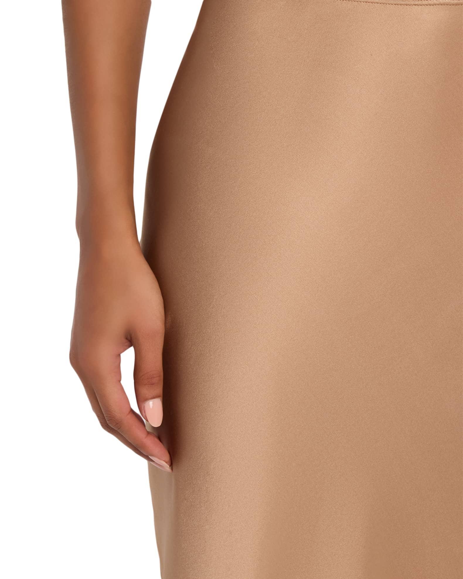 Grace Scallop-Trim Bias Cut Maxi Skirt Product Image