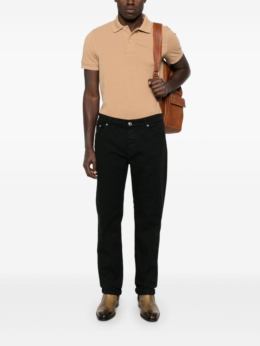 TOM FORD Polo Shirt In Brown Product Image