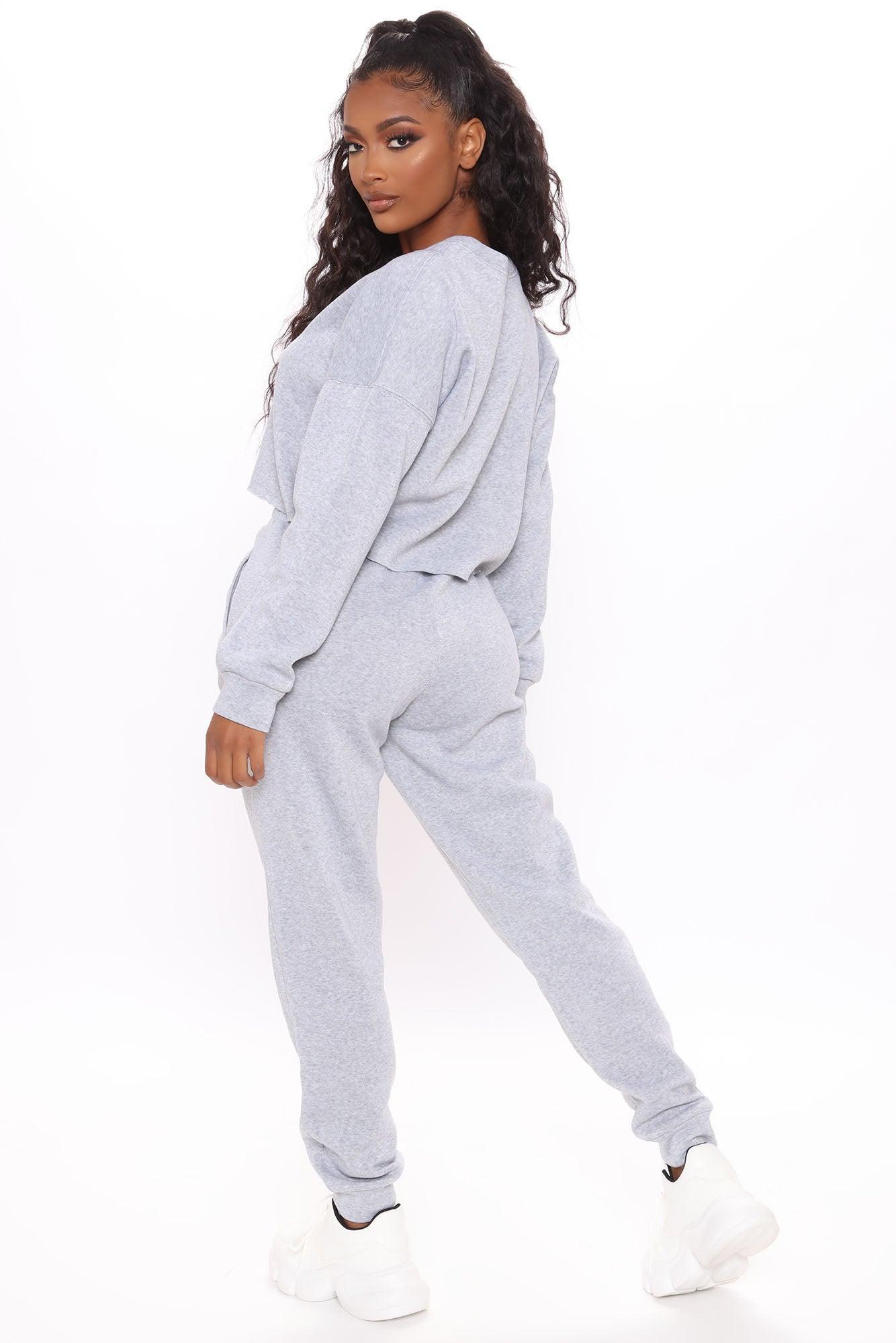 Like A Champ Jogger - Heather Grey Product Image