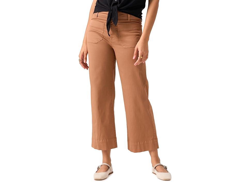 Sanctuary The Marine Mid Rise Wide Leg Cropped Pant Product Image