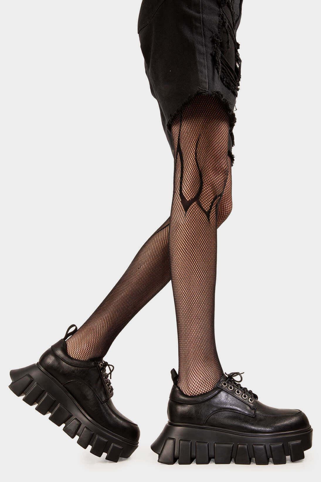 Black Hole Chunky Platform Sneakers Product Image