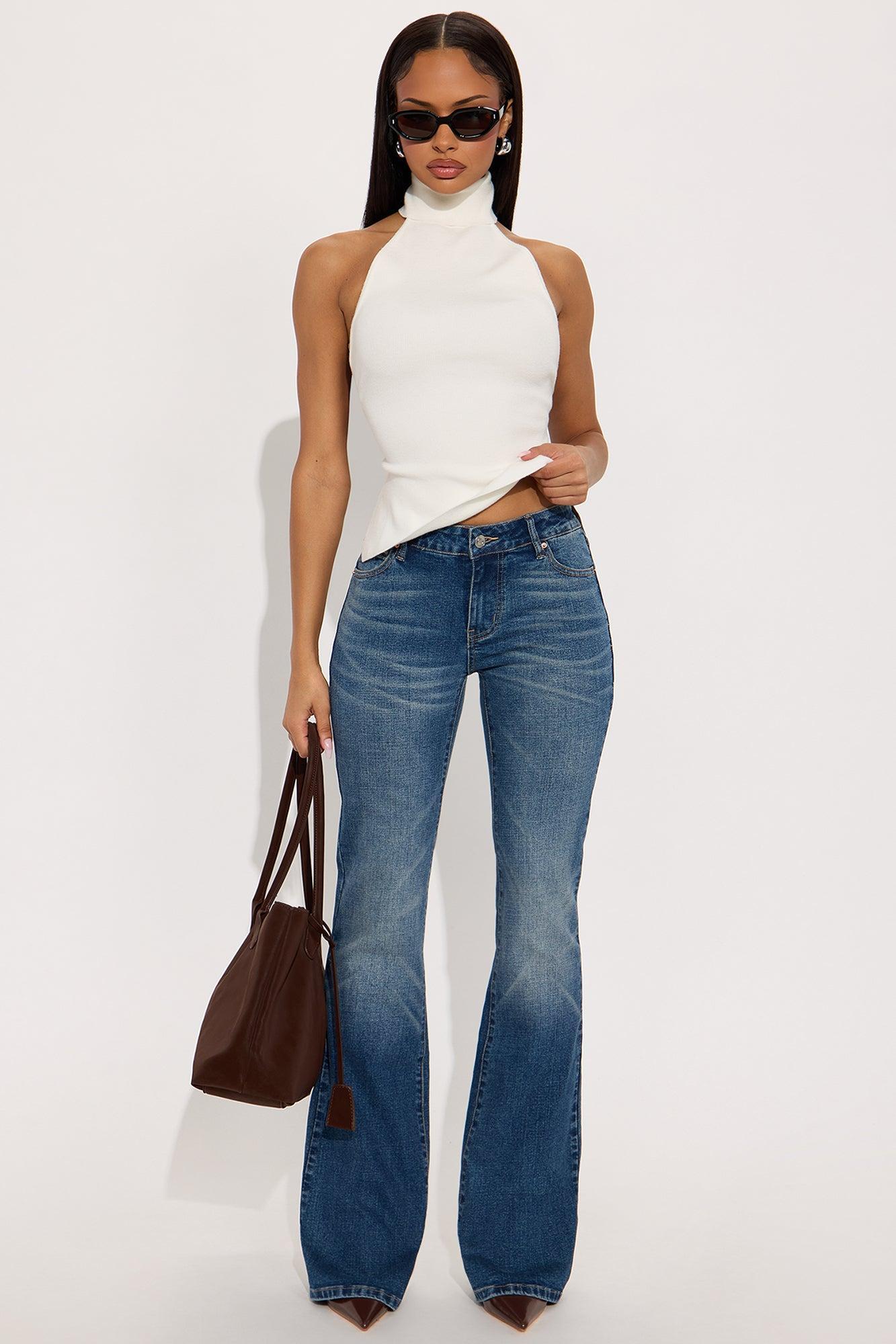 Next To You Sweater Halter Top - White Female Product Image