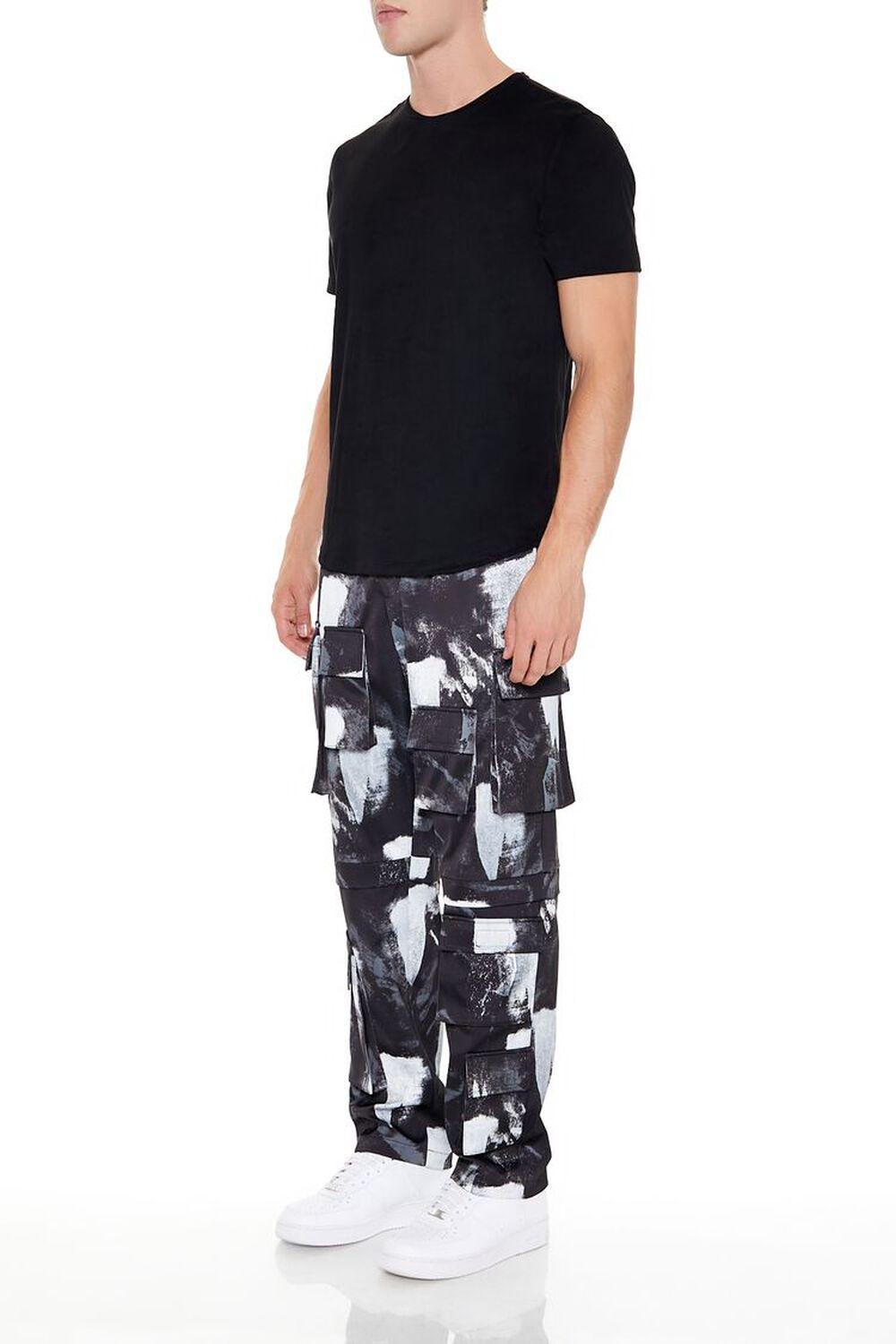 Brushed Colorblock Slim-Fit Pants | Forever 21 Product Image