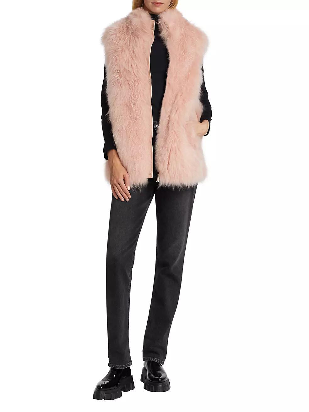 Cashmere Goat Fur Vest Product Image