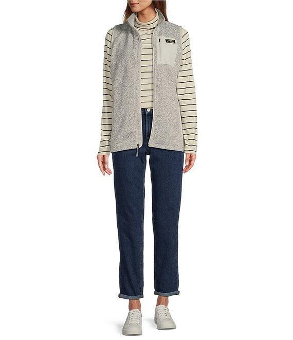 L.L.Bean Anti-Pilling Sweater Fleece Sleeveless Vest Product Image