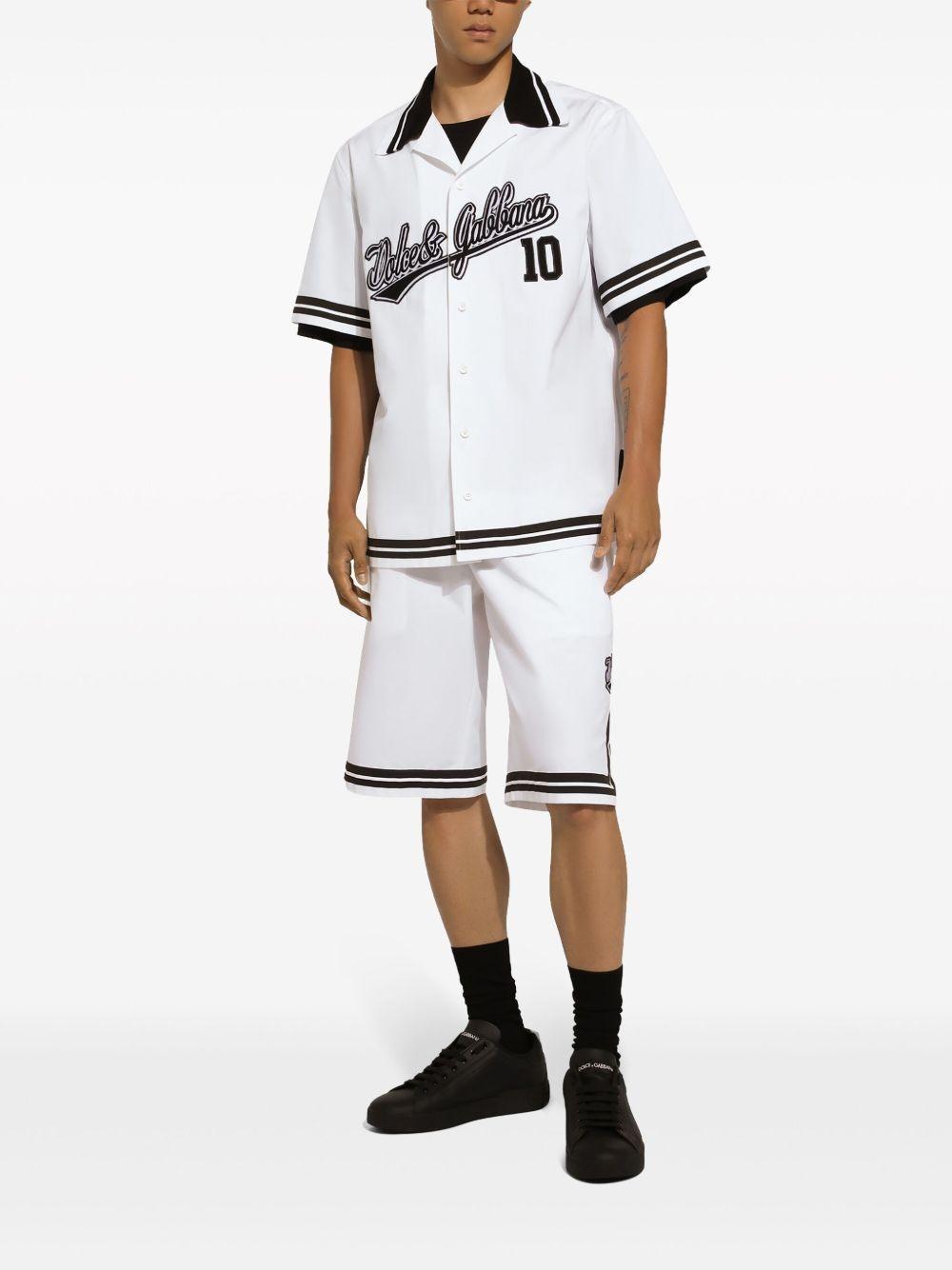 logo-patch short-sleeve shirt Product Image