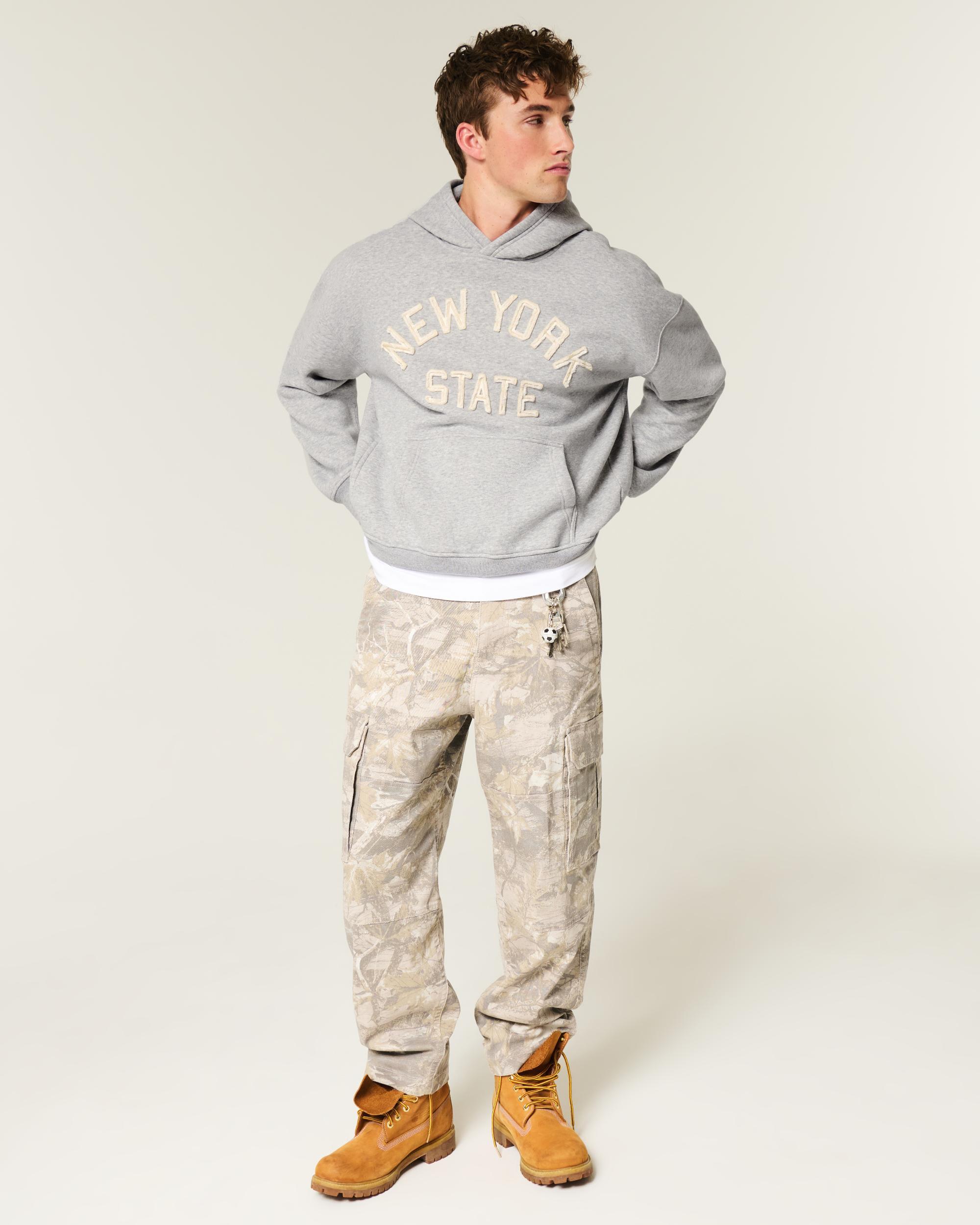 Boxy Camo Hoodie Product Image