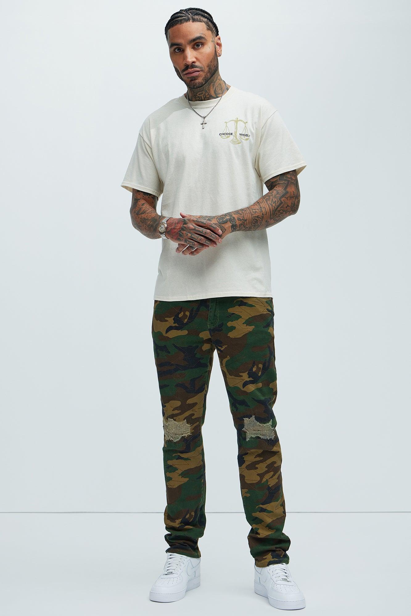 Got To Stay Up Straight Pants - Camouflage Product Image